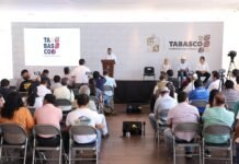 Refuerzan educación en Tabasco con visita de Mario Delgado.