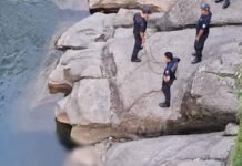 Tragedia en río Blanco: hombre muere ahogado.