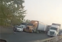 Reportan percance sobre carretera Villahermosa-Frontera.