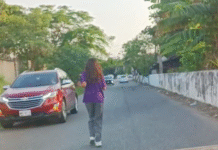 Mujer desorientada en Curahueso.
