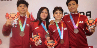 Tabasco arrasa con medallas y sube posiciones.