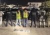 Caen presuntos ladrones con droga en la Miguel Hidalgo.