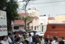 Susto por olor a gas en centro médico Maximiliano Dorantes.