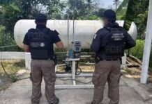 Cateo en Nacajuca deja detenidos y combustible asegurado.