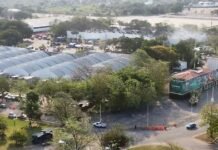 Incendio mortal obliga suspender actividades en Feria Tabasco este jueves.