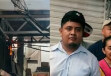 Falla eléctrica provoca conato de incendio en mercado de Cárdenas.