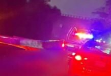 Muere peatón atropellado y conductor huye dejando vehículo abandonado.