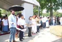 Gobierno refuerza drenaje en Villahermosa para enfrentar fuertes lluvias.