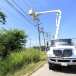 Refuerzan red eléctrica para evitar fallas en Macuspana.