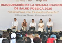 Tabasco aprovecha euforia mundialista para transformar la salud.