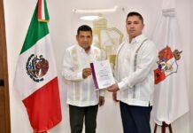 Javier May nombra nuevo secretario de Seguridad en Tabasco.