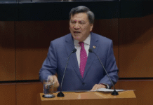 Óscar Cantón reafirma respaldo a la Presidenta y defiende soberanía nacional.