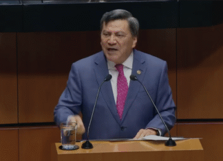 Óscar Cantón reafirma respaldo a la Presidenta y defiende soberanía nacional.