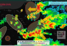 Alertan por tormentas eléctricas y fuertes vientos.