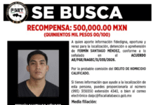Ofrecen medio millón por capturar peligroso homicida.