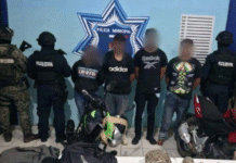 Caen cuatro criminales en Huimanguillo.