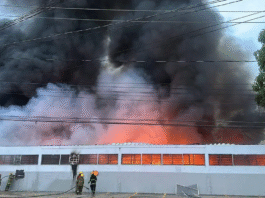 ¡Infierno en Casa Blanca: colosal incendio consume bodega de plásticos!