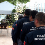 ¡Despiden con honores a mando policiaco caído en Jonuta!