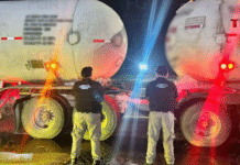 Decomisan mega cargamento de gas licuado.