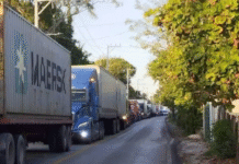 ¡Cierran carretera Frontera por culpa de los apagones!