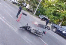 Choque de motocicletas en Ciudad Industrial deja herido.
