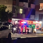 ¡Le dieron plomo para llevar afuera de una taquería!