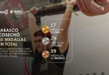 Tabasco hace historia con 85 medallas nacionales.