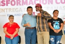 ¡Javier May llena las mesas de Bienestar en Emiliano Zapata!