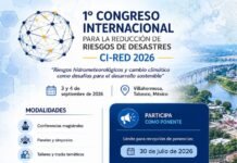 Tabasco será sede de cumbre contra desastres naturales.