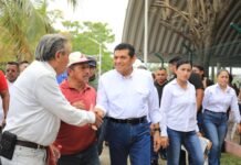 ¡Les hacen justicia! Adultos mayores reciben su lanita!