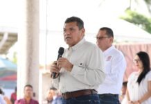 Javier May encabeza audiencias públicas en Simón Sarlat.