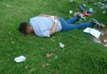 ¡Maniatado, torturado y con recadito de la mafia!