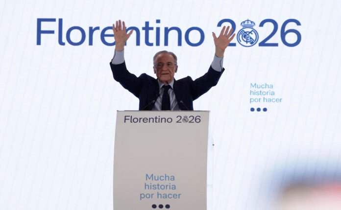 Florentino PÈrez, reelegido como presidente del Real Madrid