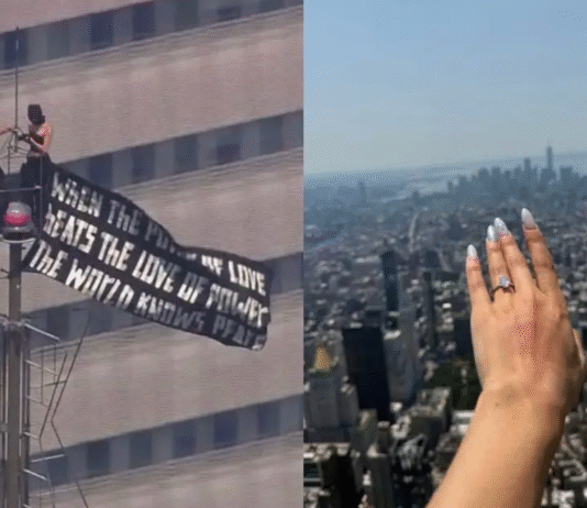 ¡Arrestados por Amor! Escalan el Empire State y Piden Matrimonio.