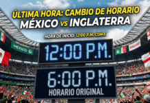 ¡Tómala! Adelantan el México contra Inglaterra por culpa del clima.