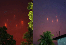 ¡Luces de otro mundo! Captan misterioso fenómeno sobre Cárdenas.