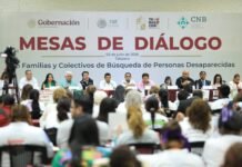 Tabasco es sede de diálogos sobre personas desaparecidas.