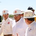 Javier May supervisa acciones ambientales en Pemex Teapa.