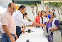 Javier May anuncia rehabilitación deportiva en Teapa.