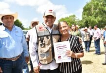 ¡El campo se fortalece! Javier May entrega créditos ganaderos