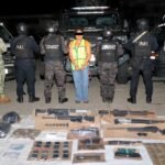 Cae «La Boti» con tremendo arsenal de guerra.