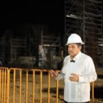 Avanza la construcción del C5 Escudo Olmeca.