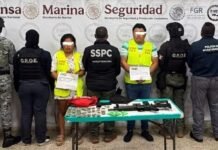 ¡Armados y atrapados! Caen dos en Cunduacán.