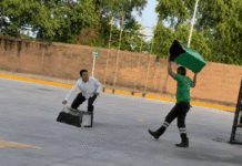 ¡Taxista Se Pone Bravucón y Lucha en Gasolinera!
