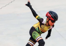Leonardo Reyes se corona campeón nacional de patinaje de velocidad.