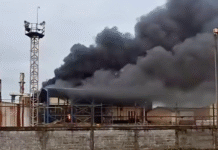 Susto y fuego en ingenio azucarero Santa Rosalía.