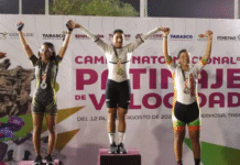 ¡Aplanadora sobre ruedas! Tabasco arrasa con once medallas en patinaje.