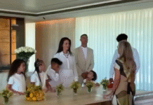 ¡Boda secreta y sin lujos en casa!