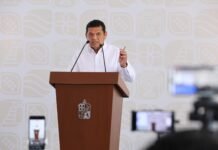 Javier May arranca gira con obras, casas y audiencias.