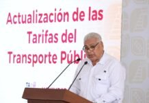 Anuncian nuevo aumento al transporte público.